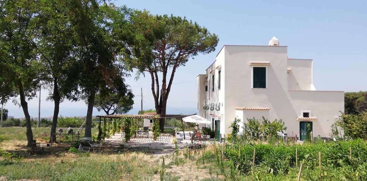 Villa Mazza Al Vesuvio Torre del Greco Bagian luar foto