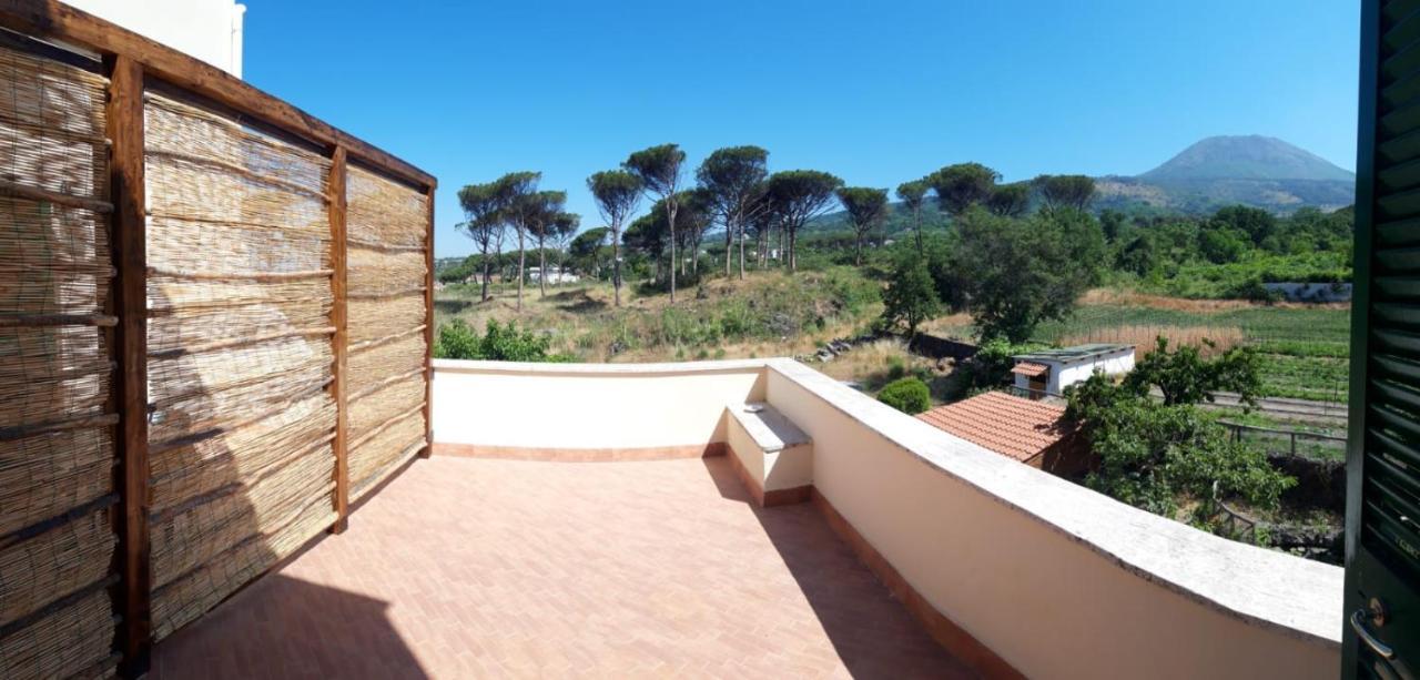 Villa Mazza Al Vesuvio Torre del Greco Bagian luar foto